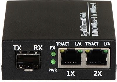 EXPERT-SFP-1/2 Switch Sfp 2 porty Lan Przemysłowy 1000Mbps