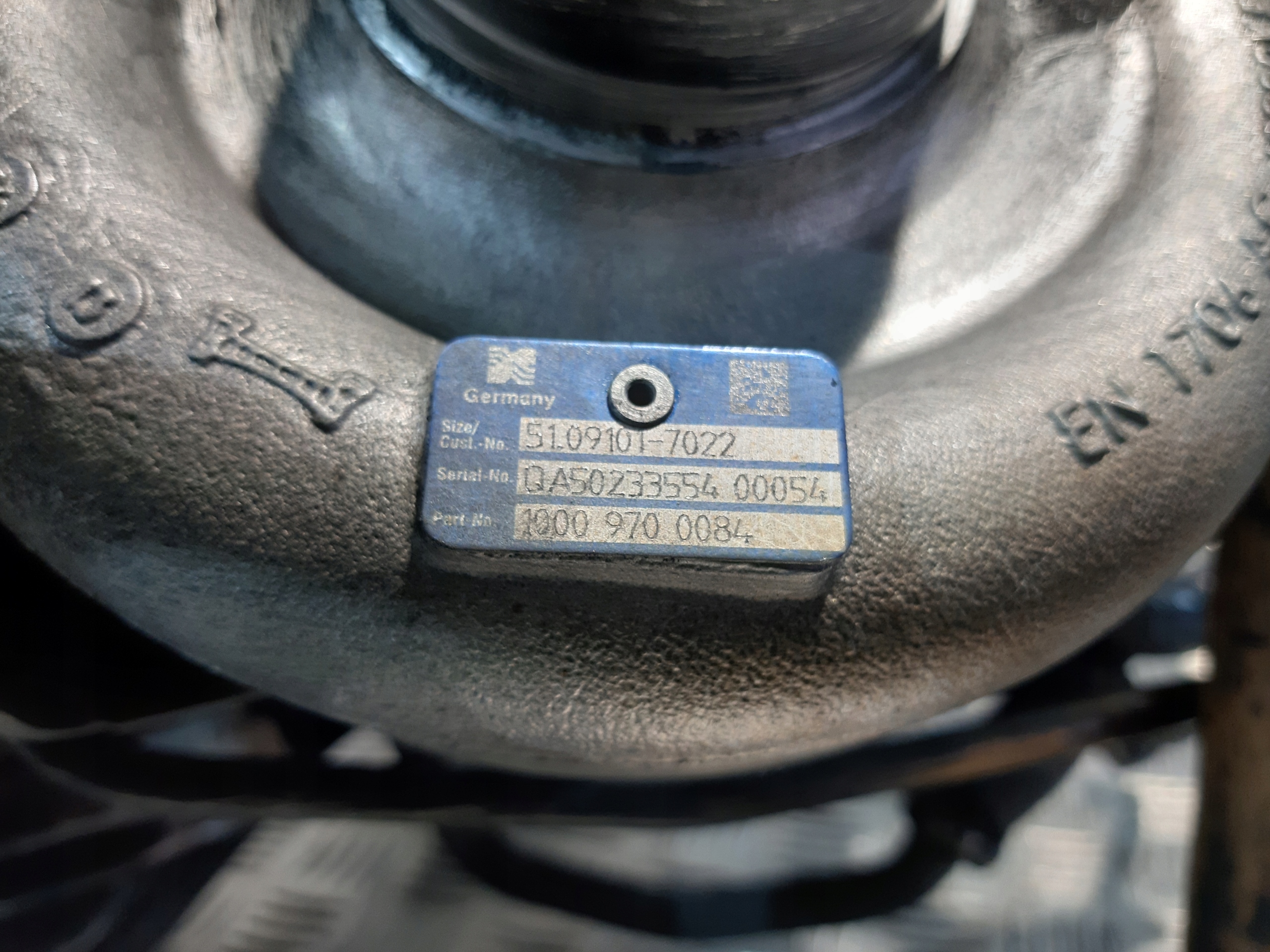 turbo BITURBO TURBO MAN D0836 51.09101-7022