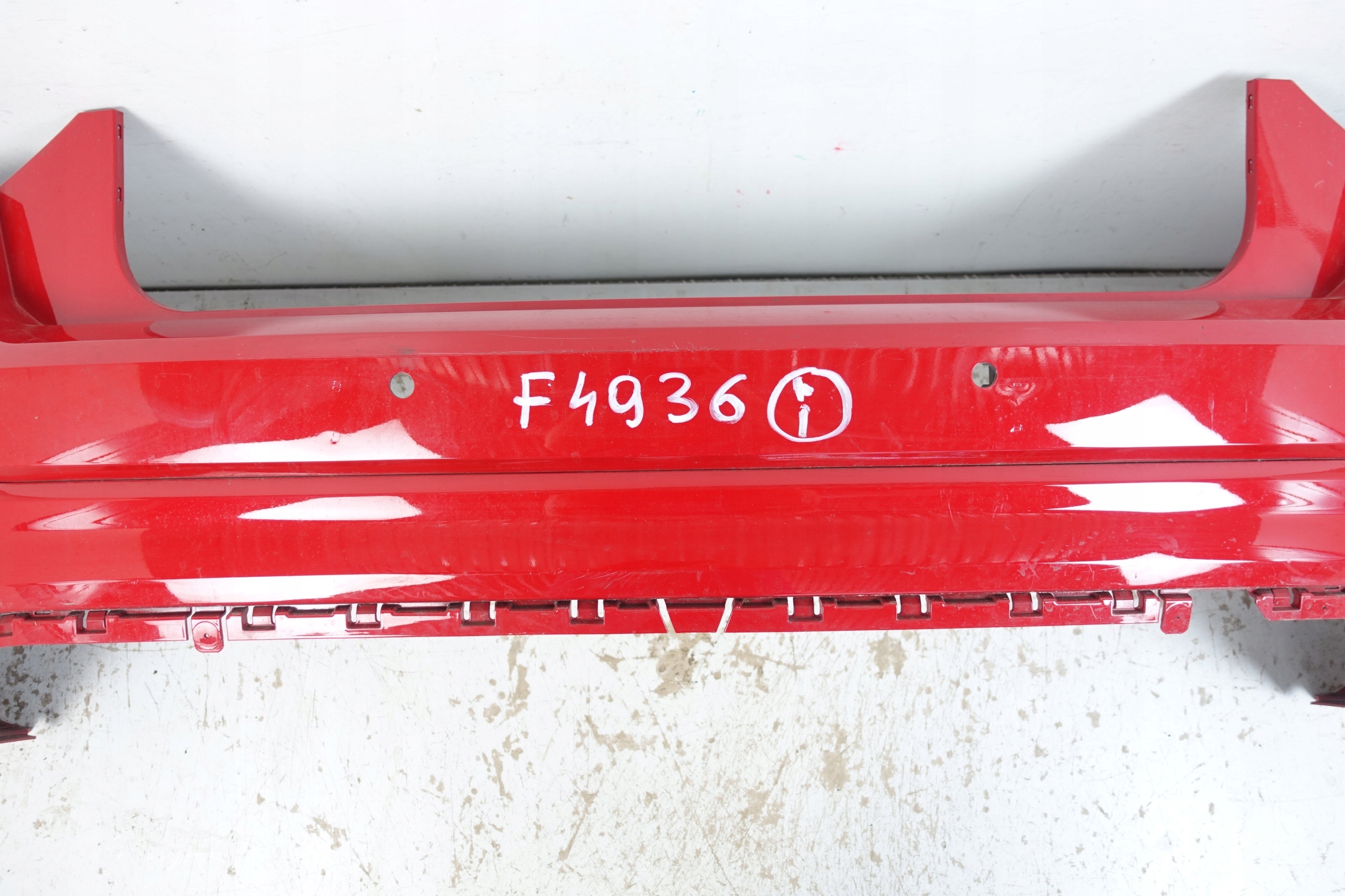 AUDI Q2 S-LINE 2016- bumper rear part rear 81A807511B