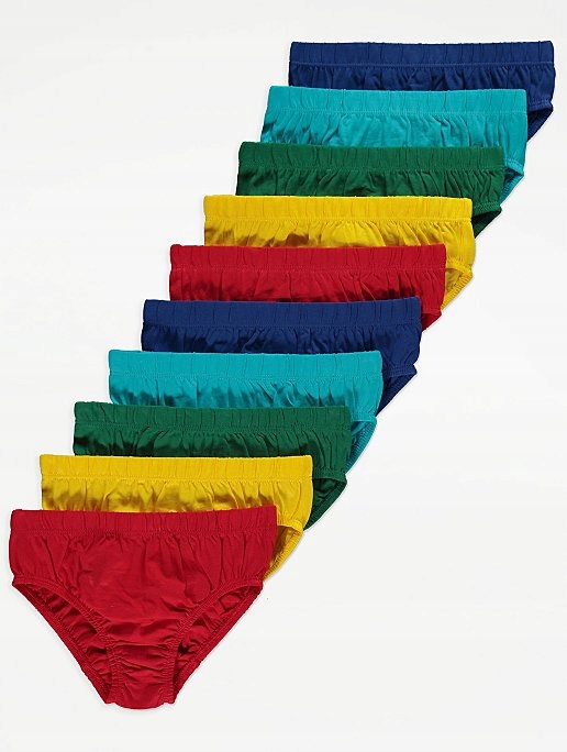 

George_104-110_bawełniane majtki _10 pack_nowe