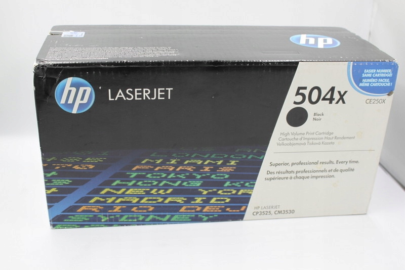 Hp 504X CE250XC černý toner Originál