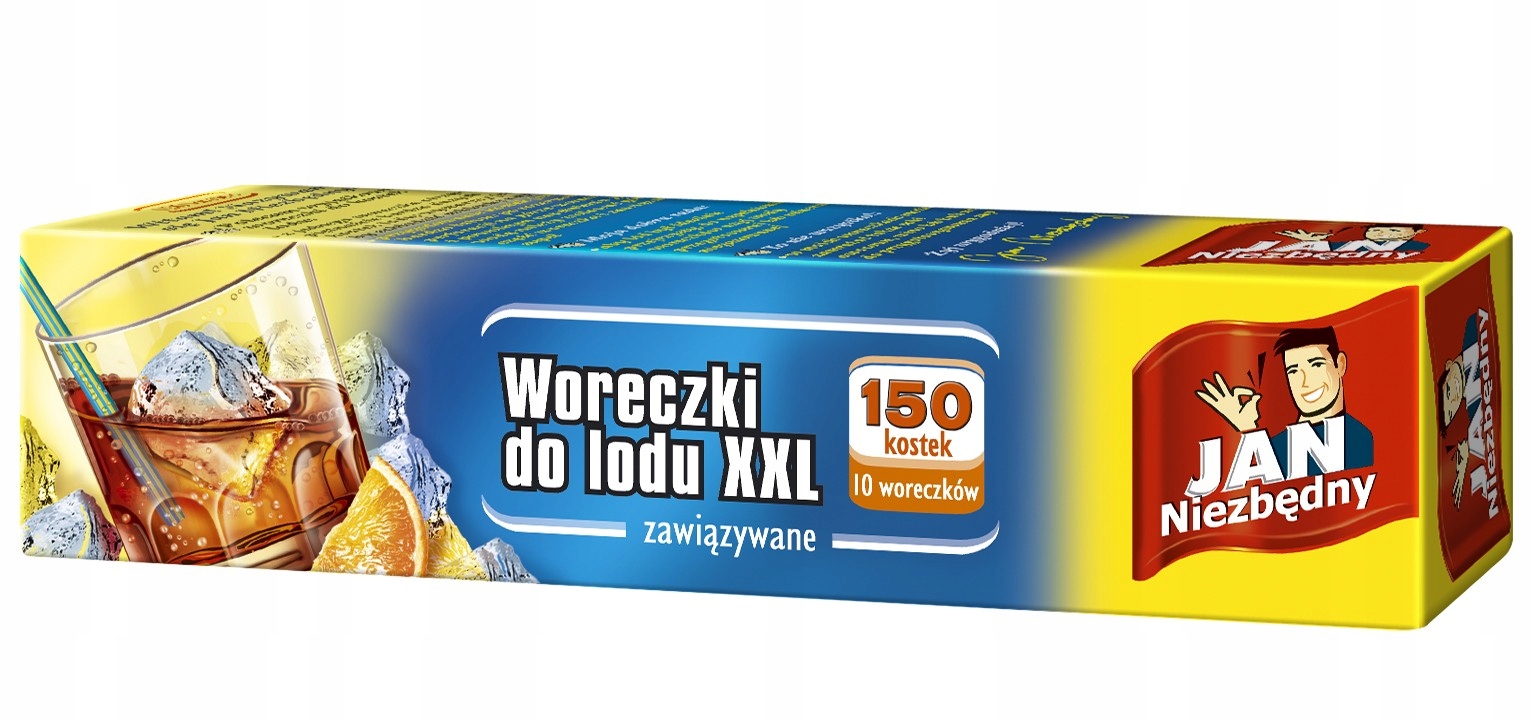 Sarantis Jan Niezbędny Woreczki do lodu 10szt