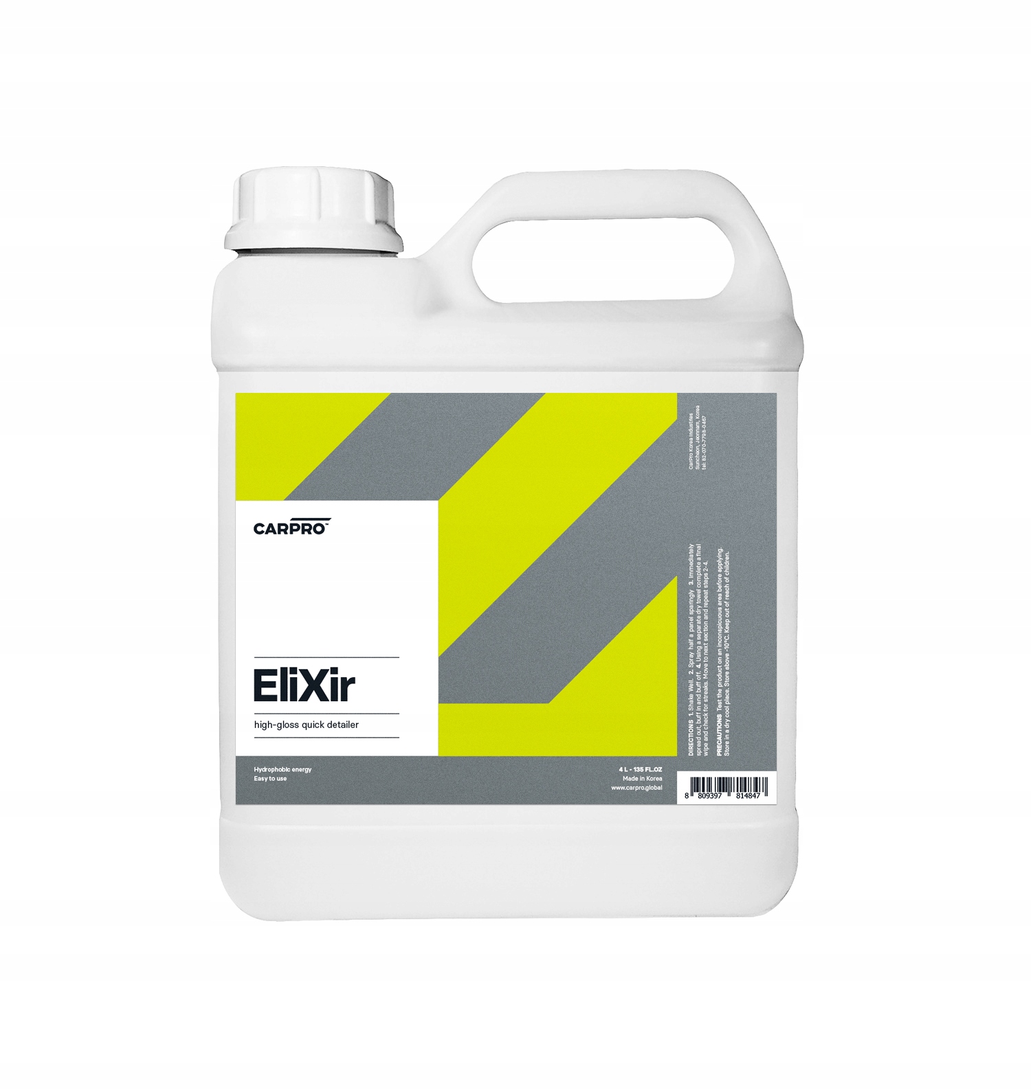 Carpro Elixir rýchly a ľahko aplikovateľný quick detailer hĺbka a lesk 4L