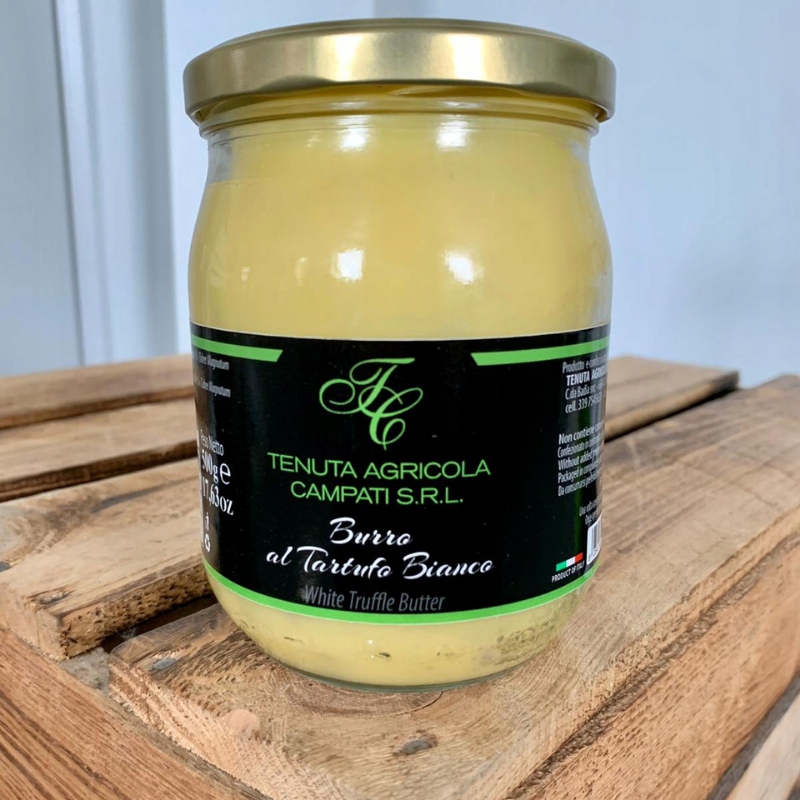 Levně Máslo s bílým lanýžem 500 g