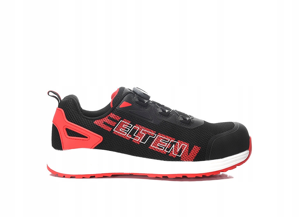 Bezpečnostní polobotky Elten Batis Boa black-red Low Esd S1PL 720891-47