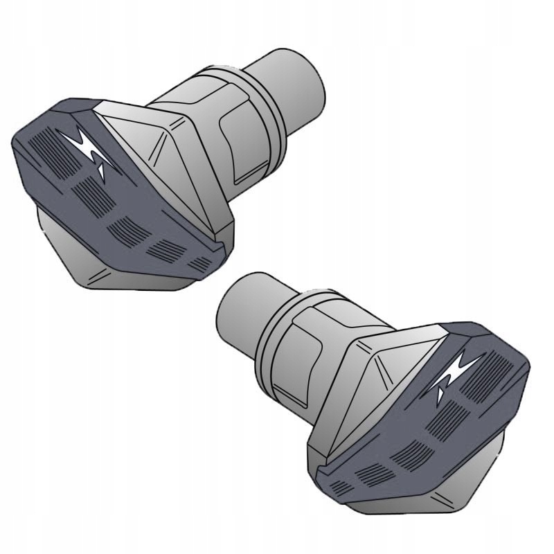 PUIG GUMY DO CRASH PADÓW PUIG R12 SZARE