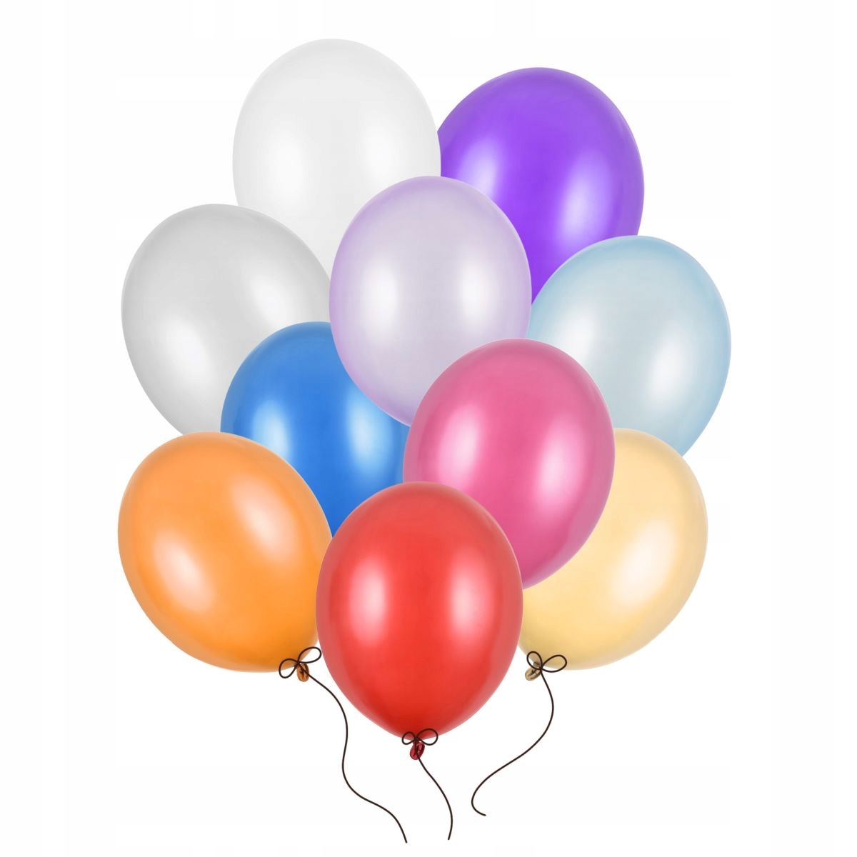 

Balony Kolorowe metaliczne mocne 27cm 50szt
