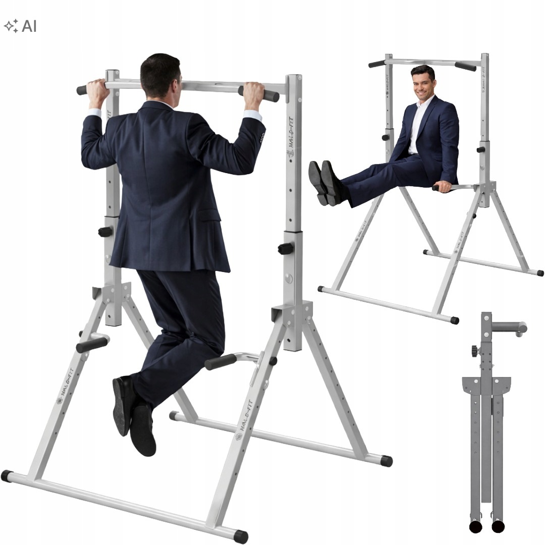 Drążek Do Podciągania Stacjonarny Poręcz Do Ćwiczeń Do Dipów Halo-Fit
