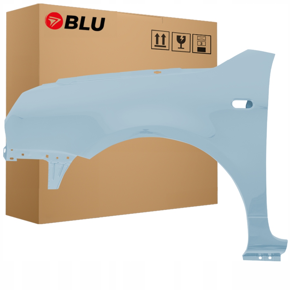 Blu Blatník Vw Lupo LR5D levý modrý 98-05 přední