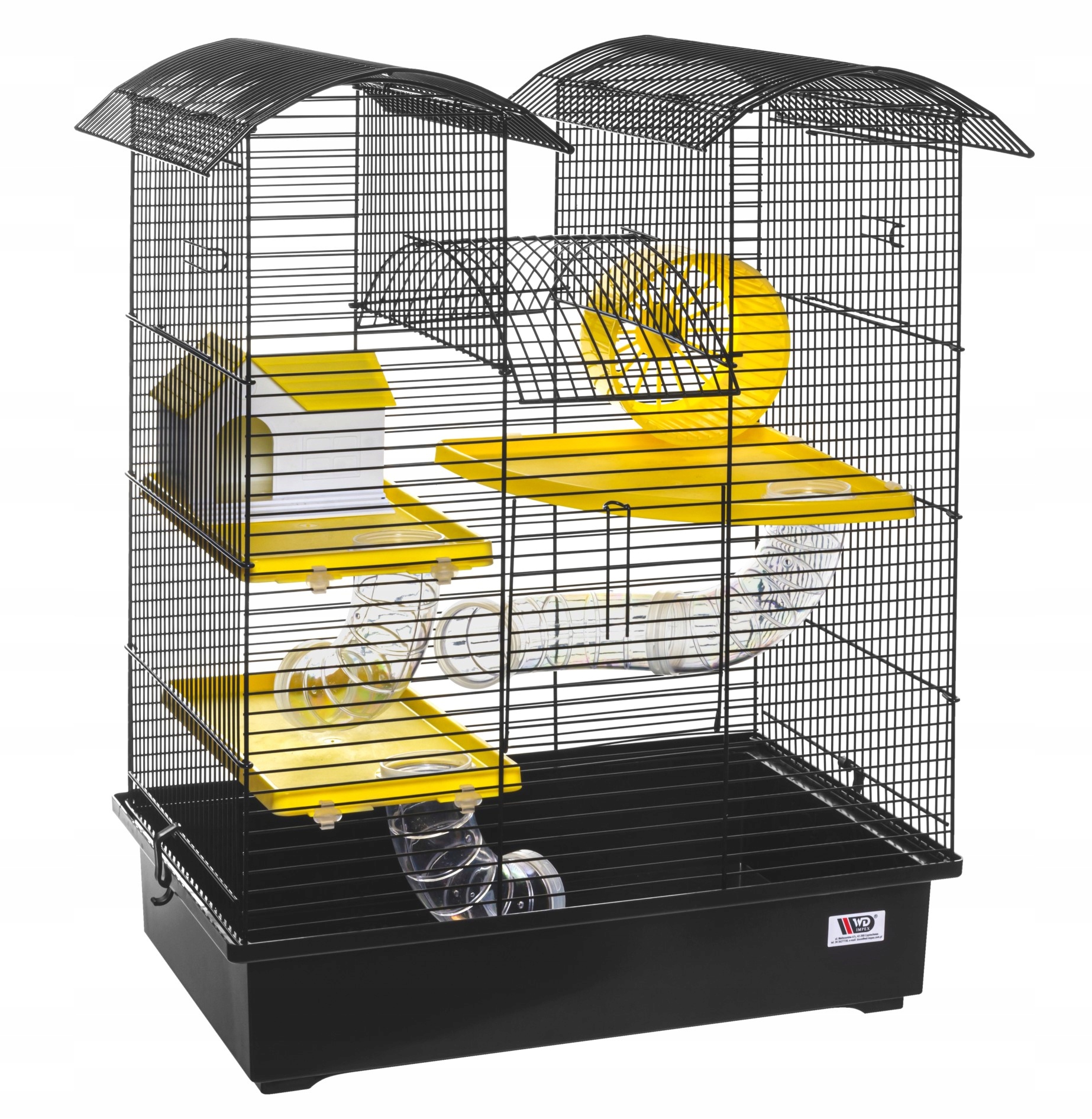 Klec pro malé hlodavce CH2B Wd-impex 62 x 54 x 38 Cm