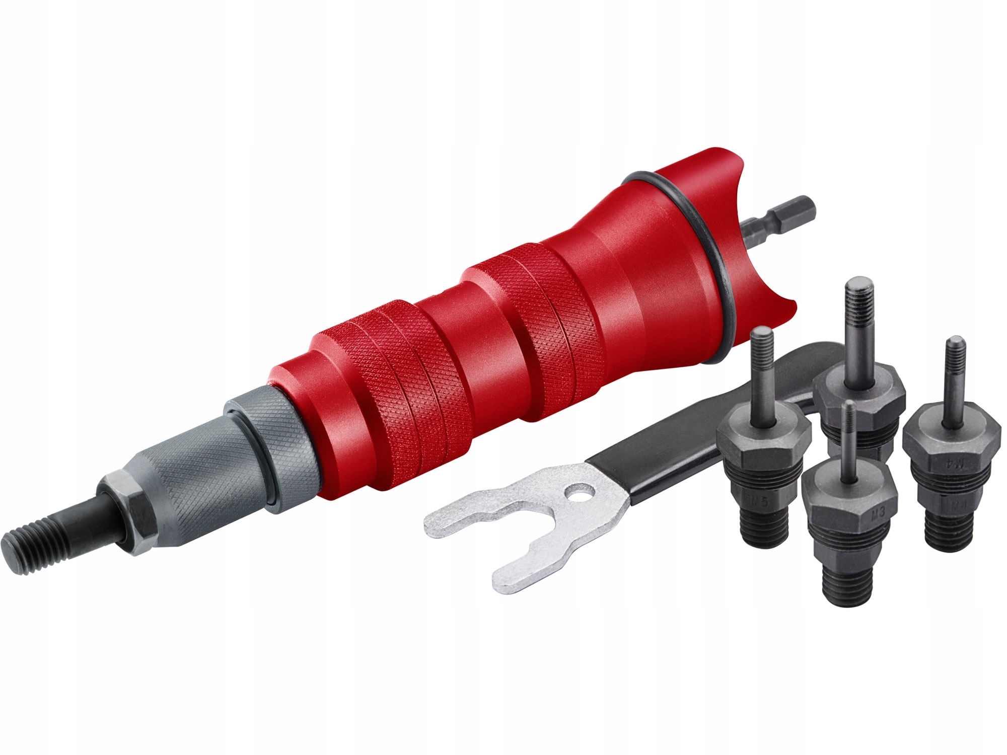 NITOWNICA ADAPTER NA WKRĘTARKĘ WIERTARKĘ DO NITONAKRĘTEK M3-M8 Fortum