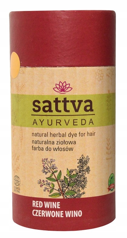 HENNA RED WINE ECO 150 g - SATTVA