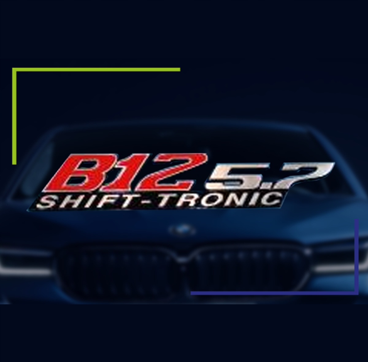Originálny emblém Alpina B12 5.7 Shift-tronic