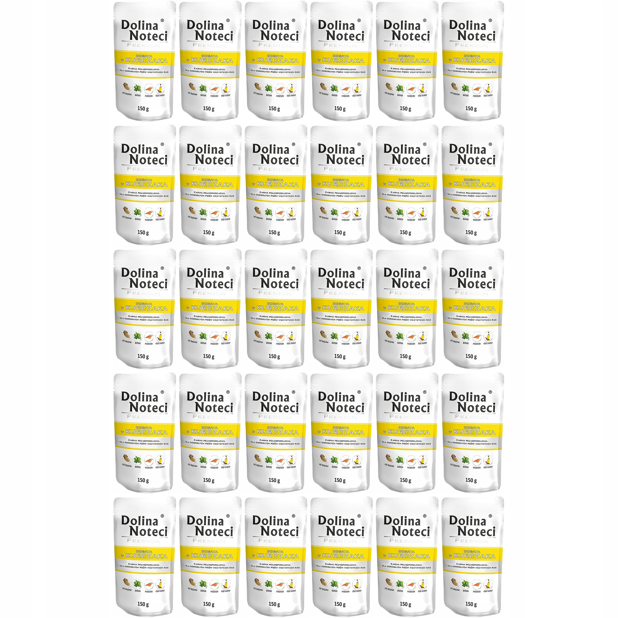 Levně Dolina Noteci Premium vlhké krmivo pro psy bohaté na kuřecí maso 150 g