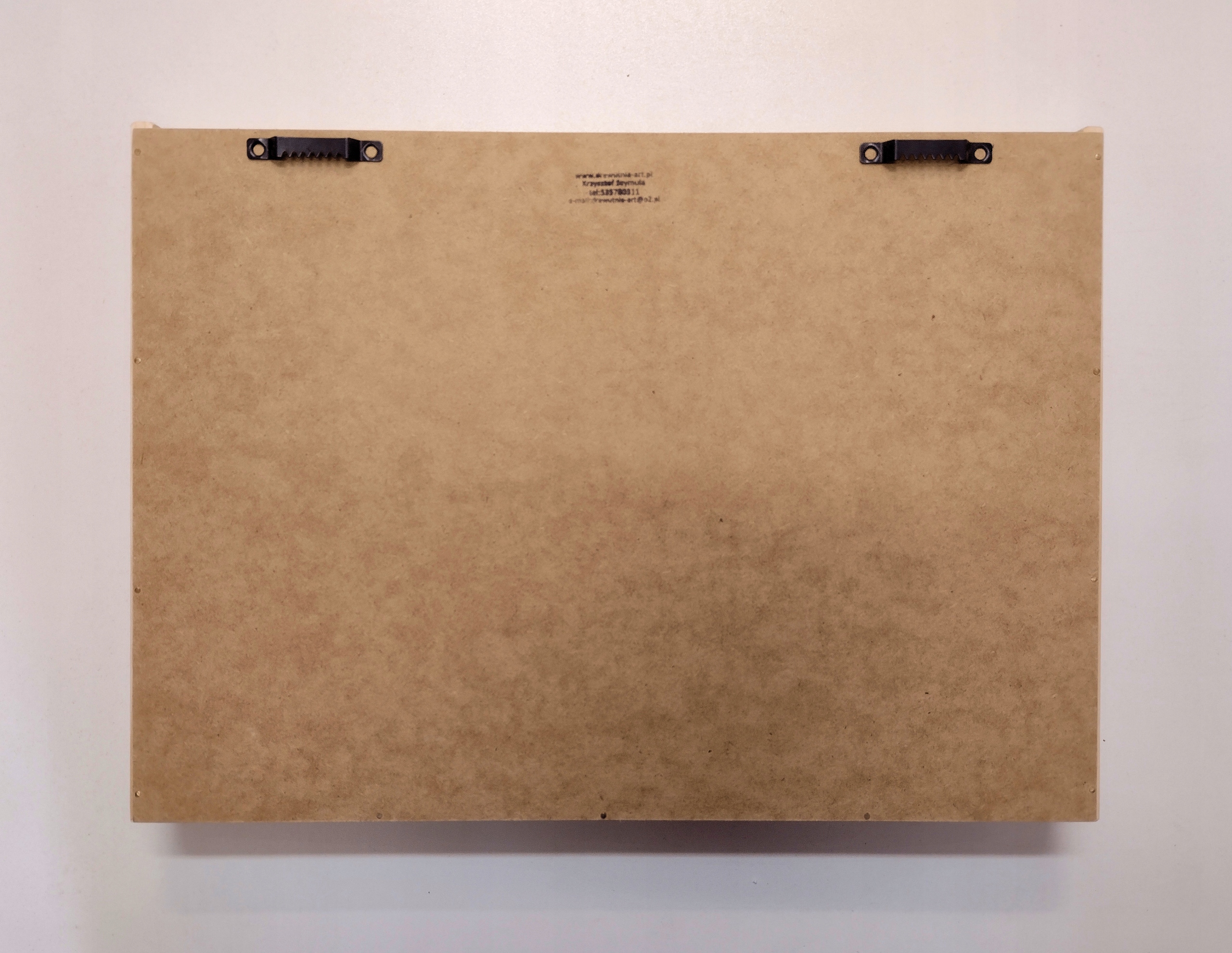 Ramka na rysunki dziecka A3 (29,7x42 cm) Rama na zdjęcia obrazki 3D BIAŁA Kolor biały