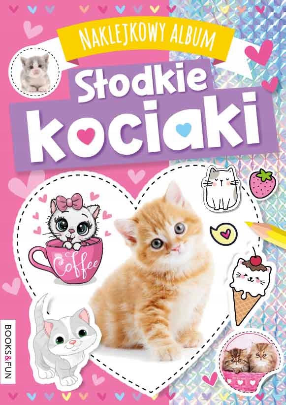 

Słodkie Kociaki 74 Naklejki Malowanka Album