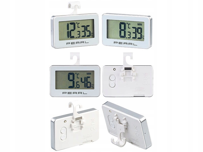 Termometr i wilgotnościomierz cyfrowy do lodówki Marka Pearl