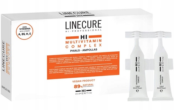 Posilující ampule na vlasy Hipertin Multivitamin 10 x 10 ml