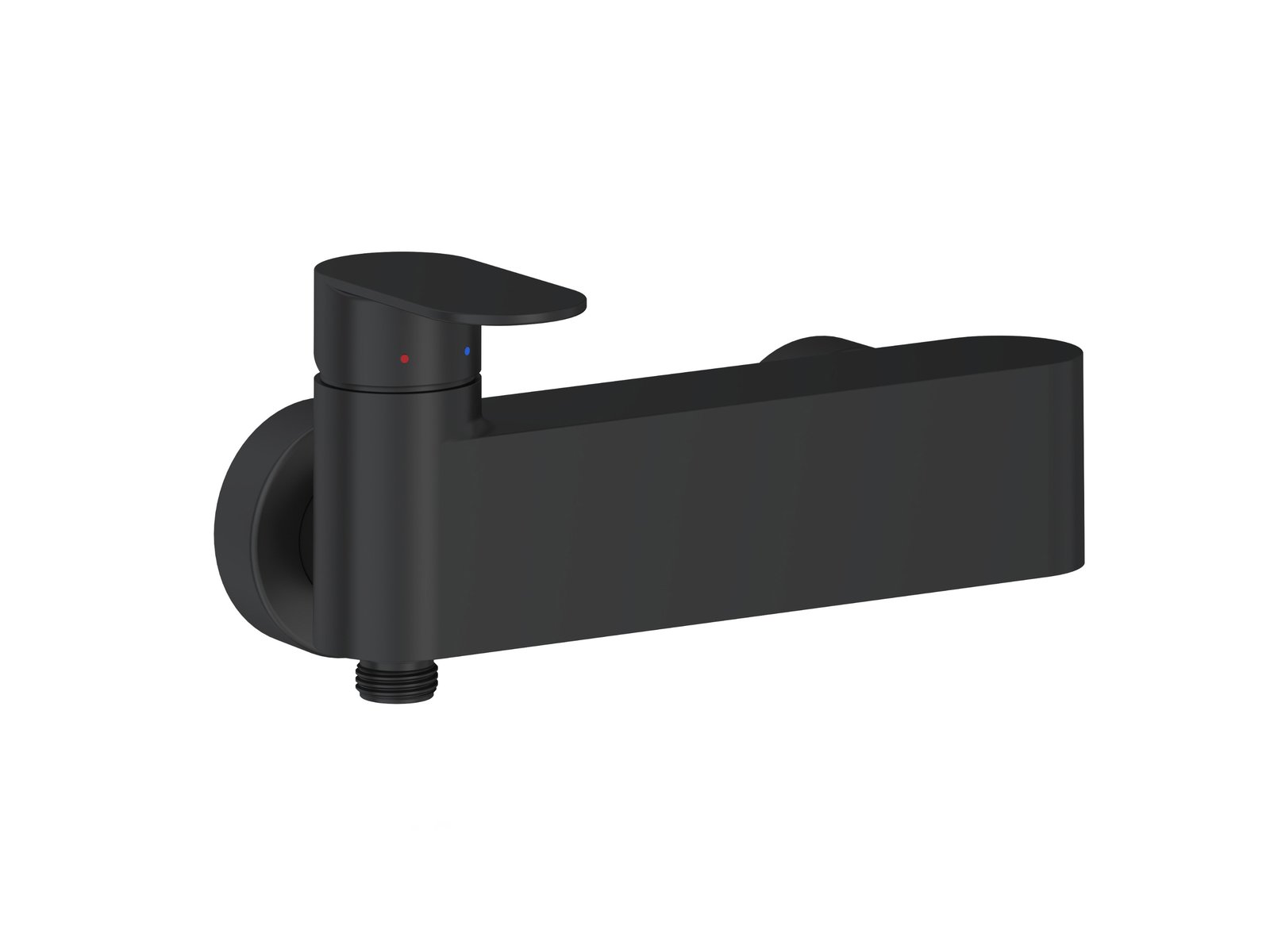 Bateria prysznicowa naścienna Ravak Chrome II 032.20 150 mm czarna 1szt