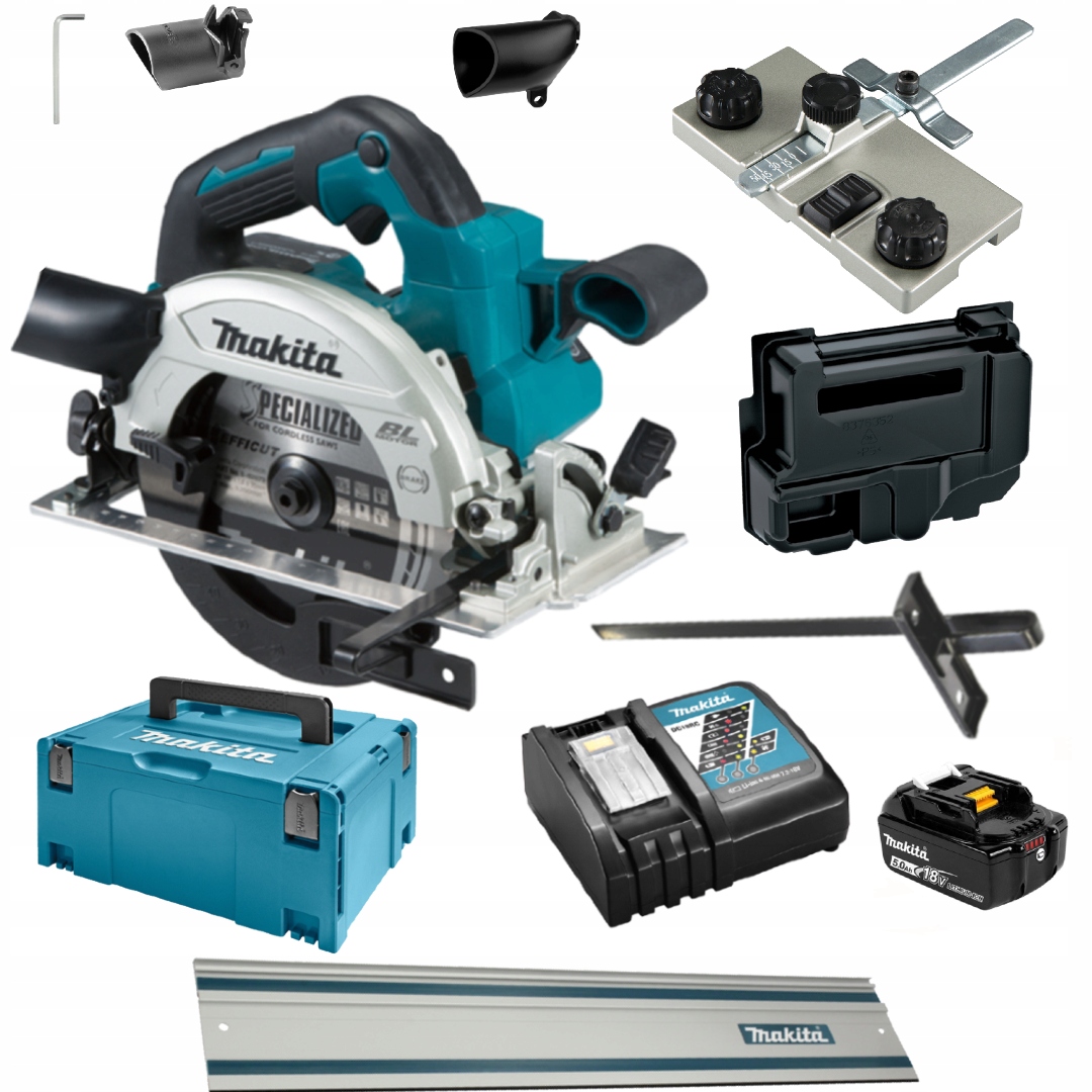 

Zestaw Makita DHS660ZJ +adapter Szyna Aku 5 Ah Ład