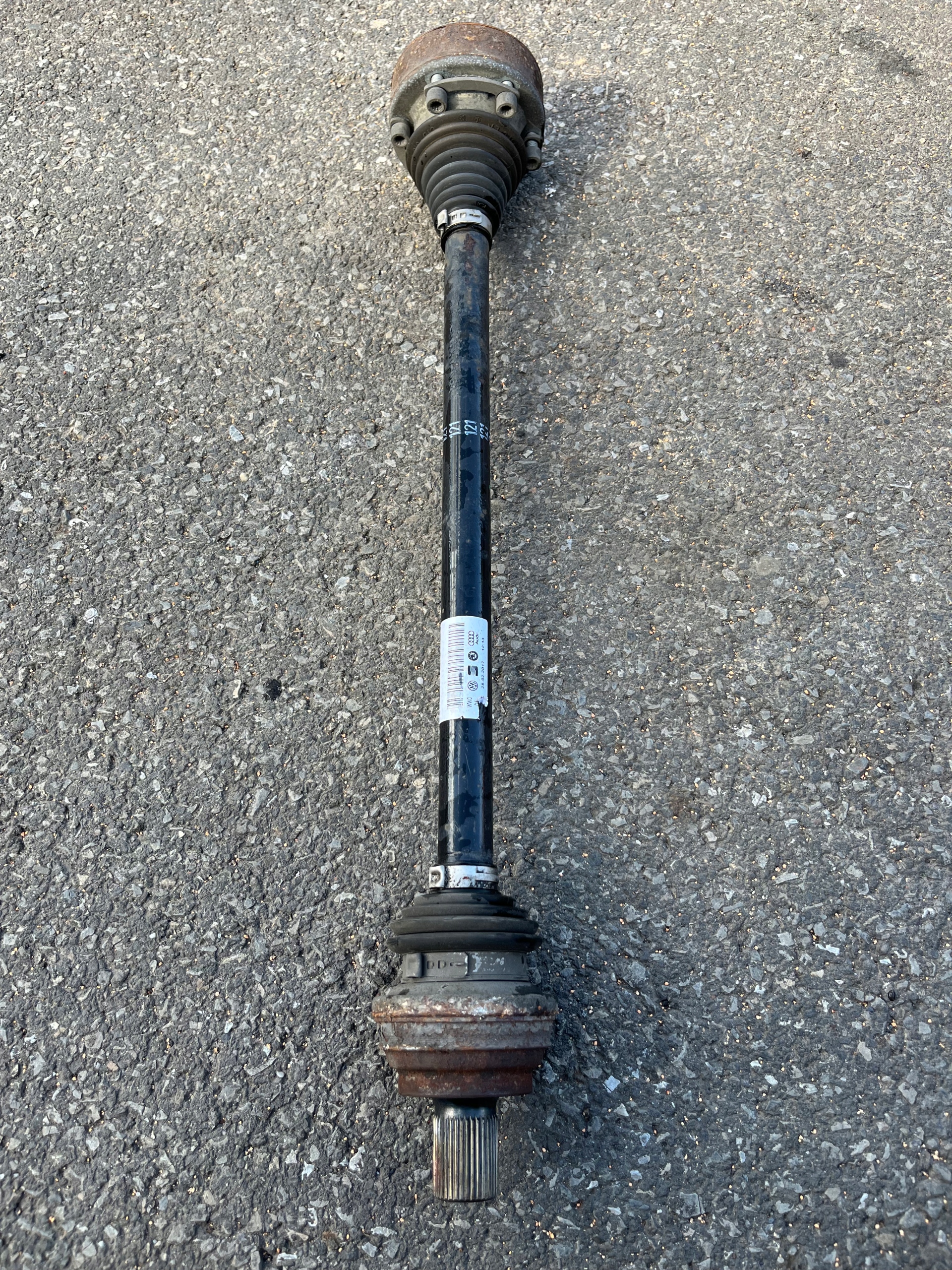 semi-axis complete joint right rear part VW ARTEON PASSAT B8 3G 4MOTION OE