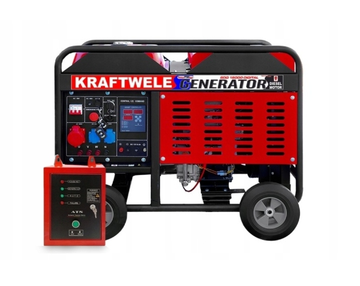 AGREGAT GENERATOR PRĄDOTWÓRCZY 18KVA 3F DIESEL ATS