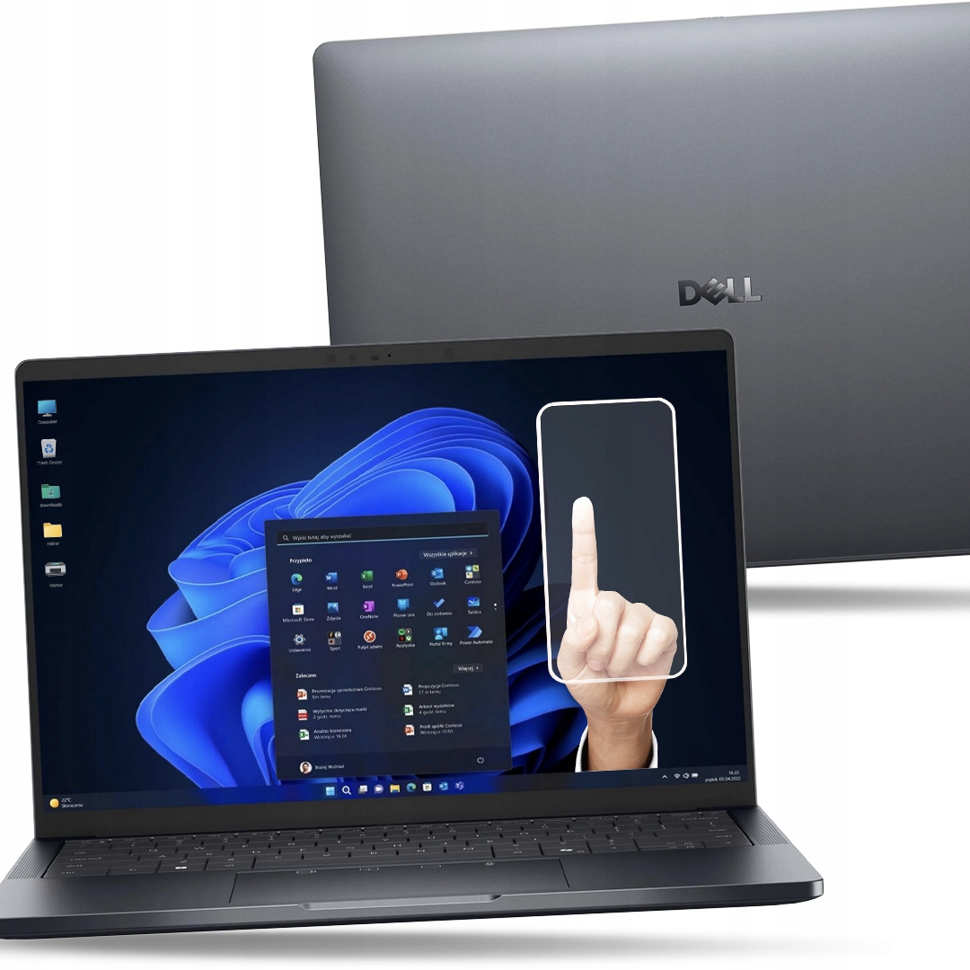 Laptop Dell Pro 14 Premium Ultra 7 266V 16GB 512SSD Oled 2.8K Touch W11P