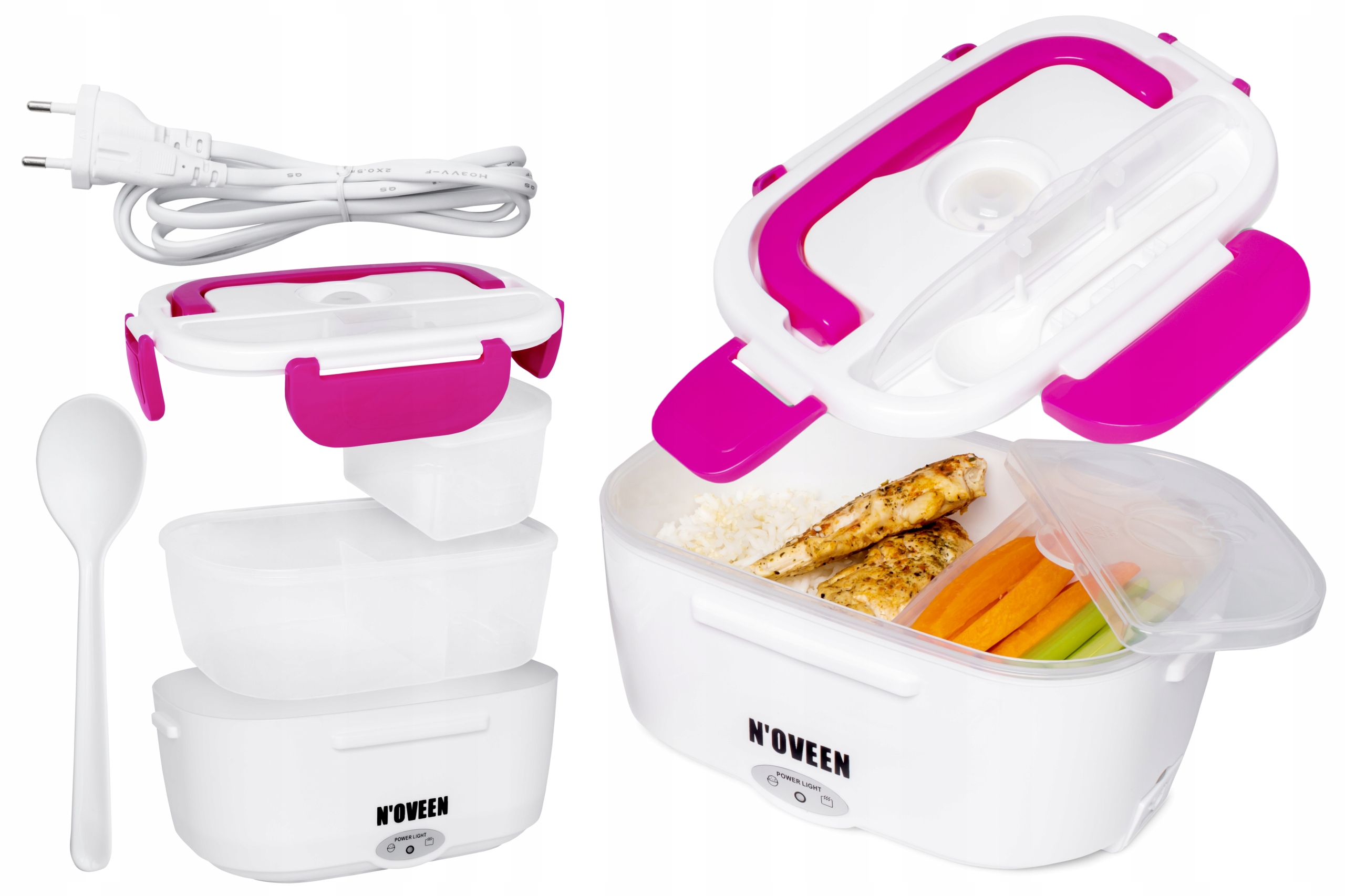 

Lunchbox Podgrzewany Pojemnik Termos Obiadowy