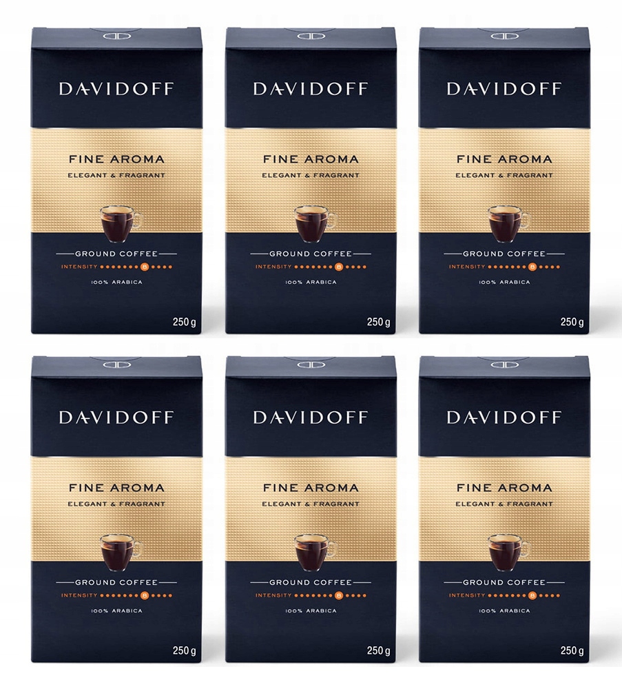 Kawa mielona Davidoff Fine Aroma 6 x 250 g