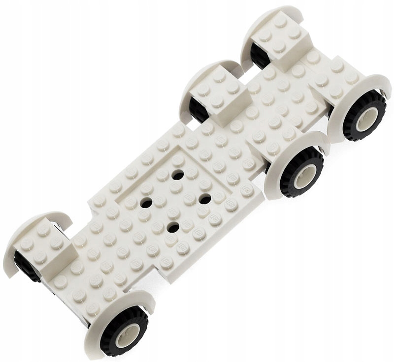

Lego podwozie białe błotniki 52037 50745 koła
