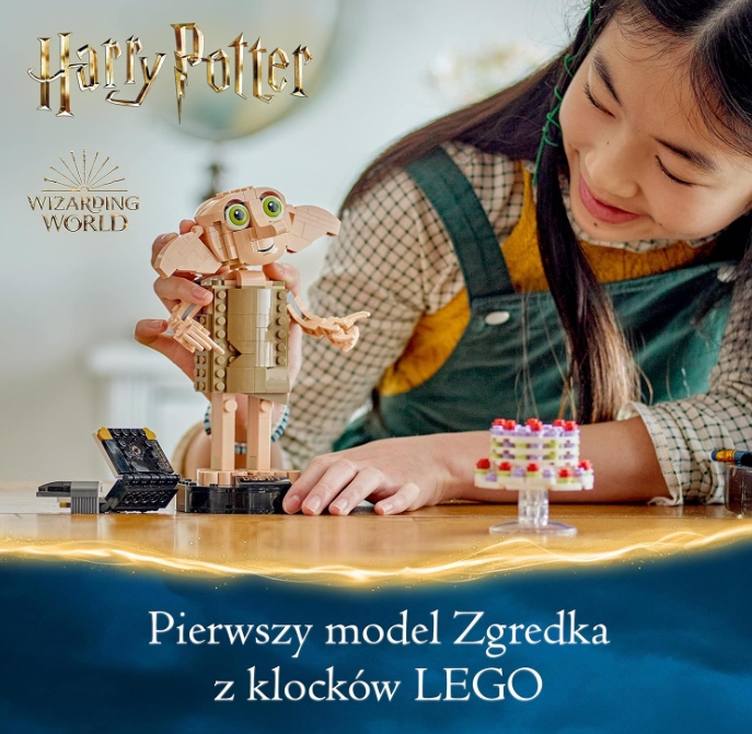 Klocki LEGO Harry Potter - Skrzat domowy Zgredek - PREZENT 76421 Marka LEGO