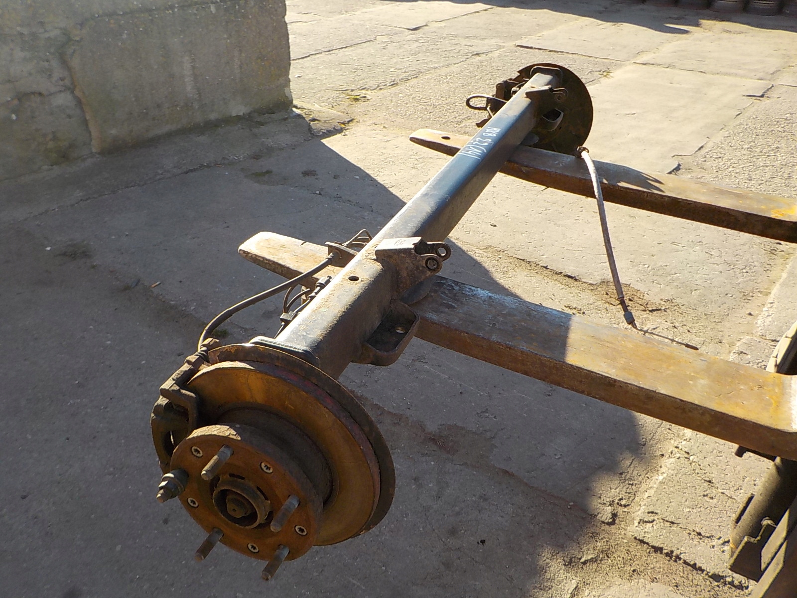 TRANSIT MK8 2.2 15-18 BELKA TYŁ TYLNA