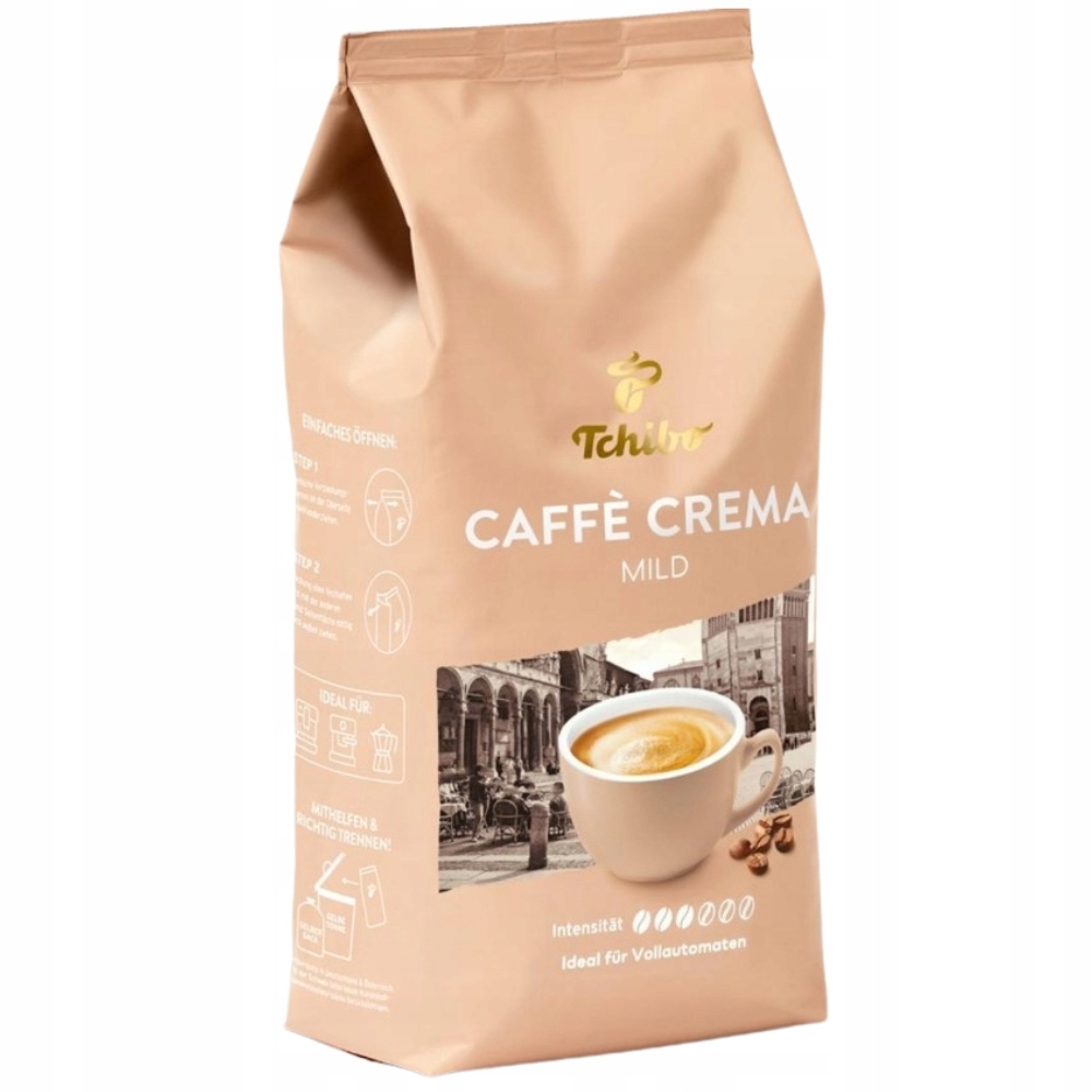 Levně Káva zrnková Tchibo Caffe Crema Mild káva arabica robusta 1 kg