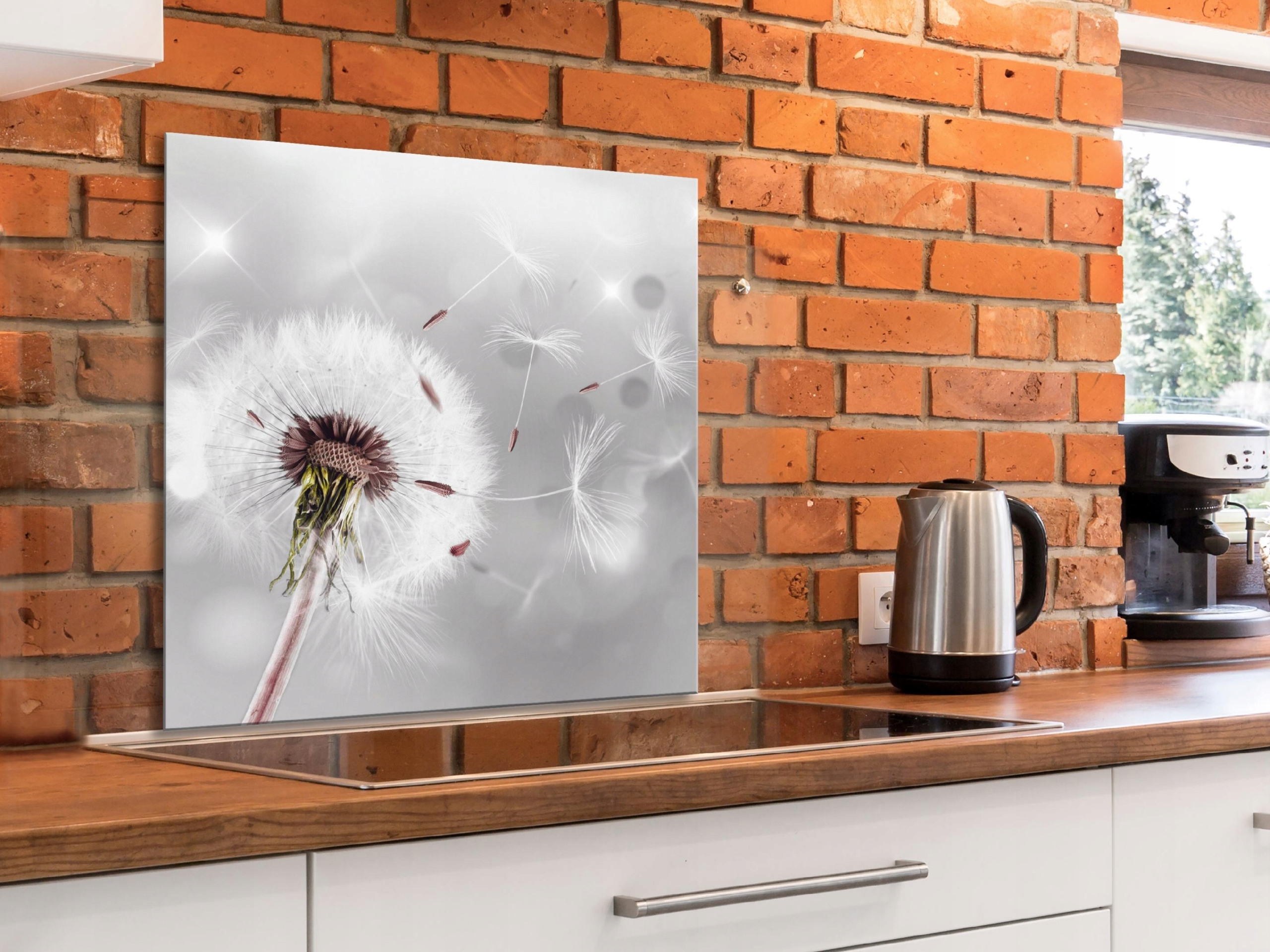 Skleněný Kuchyňský Panel 80x80 b-C-0558-aq-a