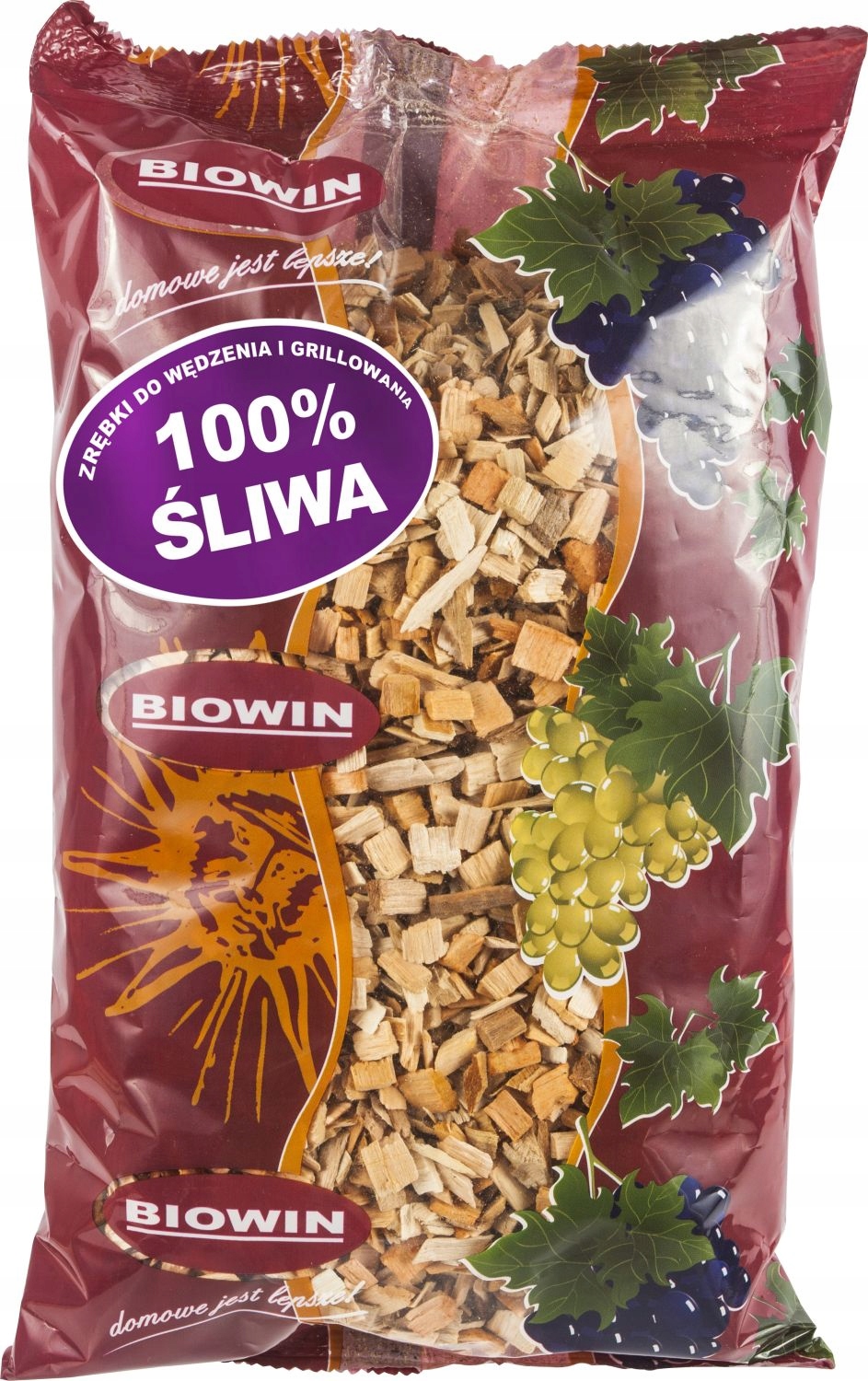 

Zrębki Śliwa 100% Do Wędzarni Grilla 450g Browin