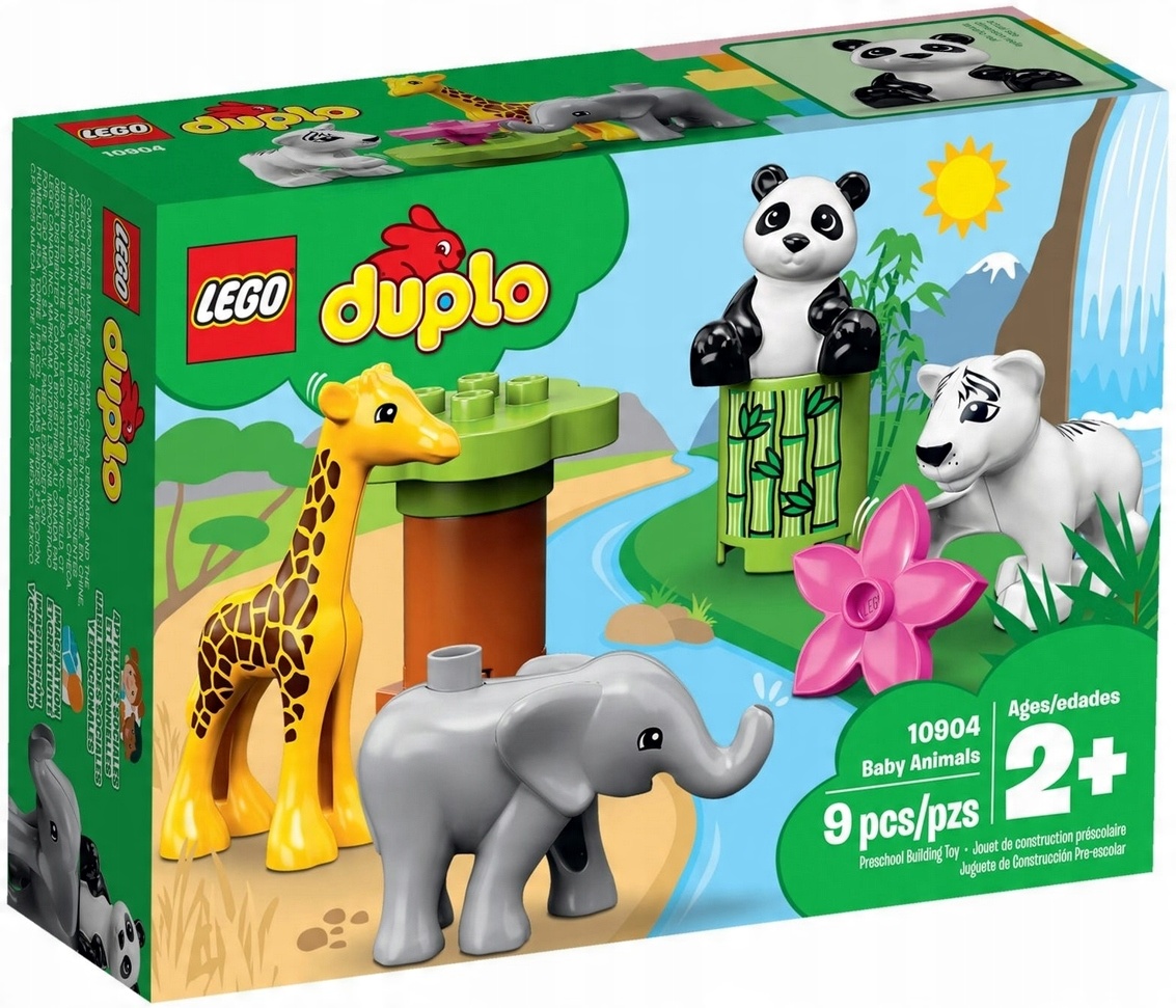 

Lego Duplo Małe Zwierzątka Słoń Żyrafa 10904