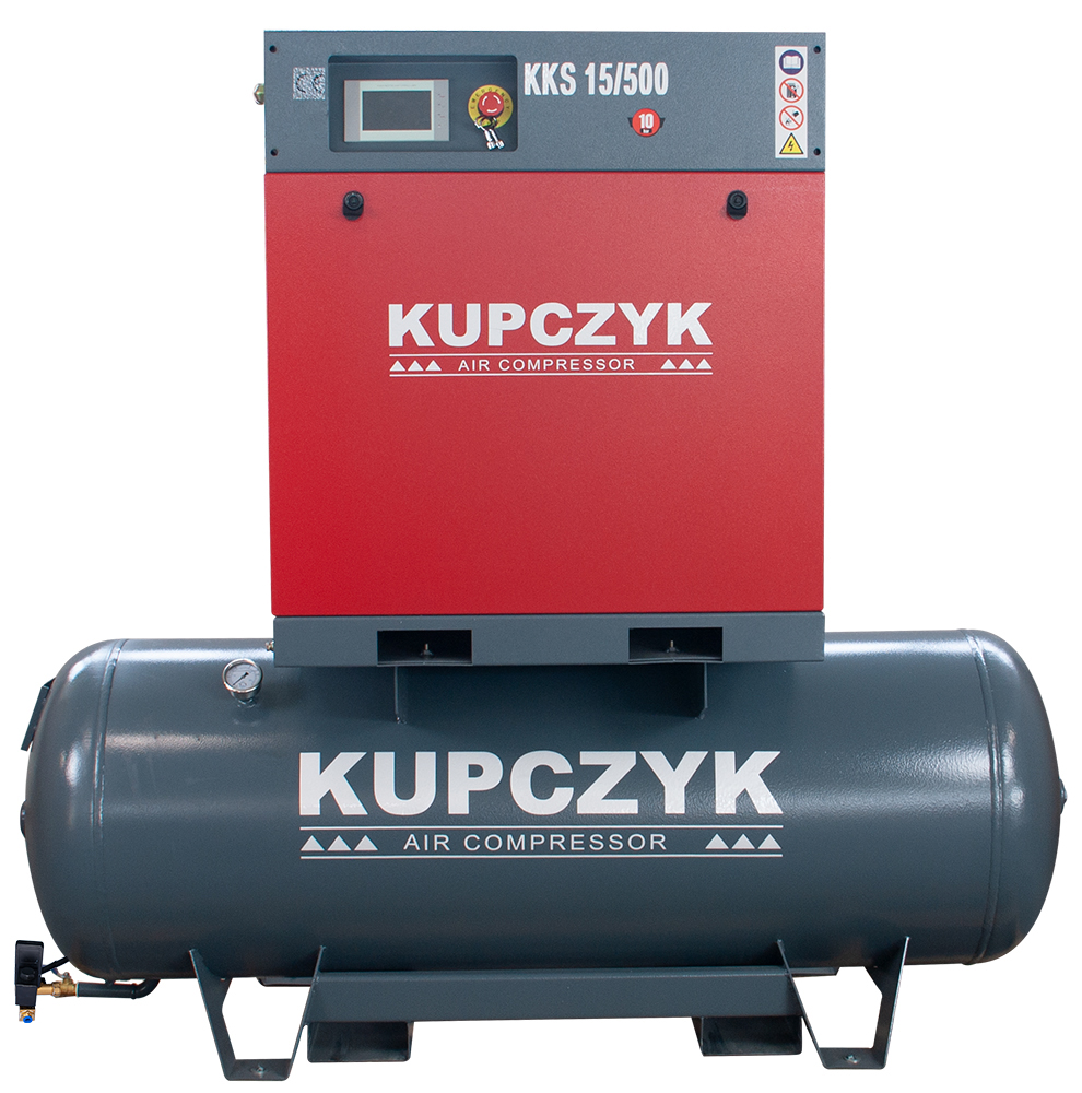 Kompresor śrubowy Kupczyk KKS 15/500 1600 l/min EAN (GTIN) 5907737372217