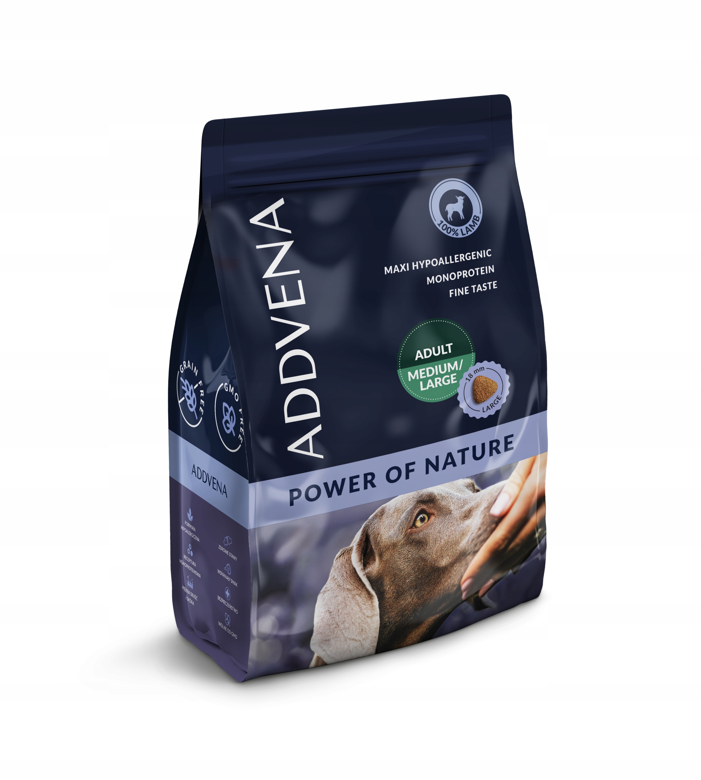 Levně Addvena Power Of Nature Adult Medium/Large 5 kg (dříve Addvena Life 20+)