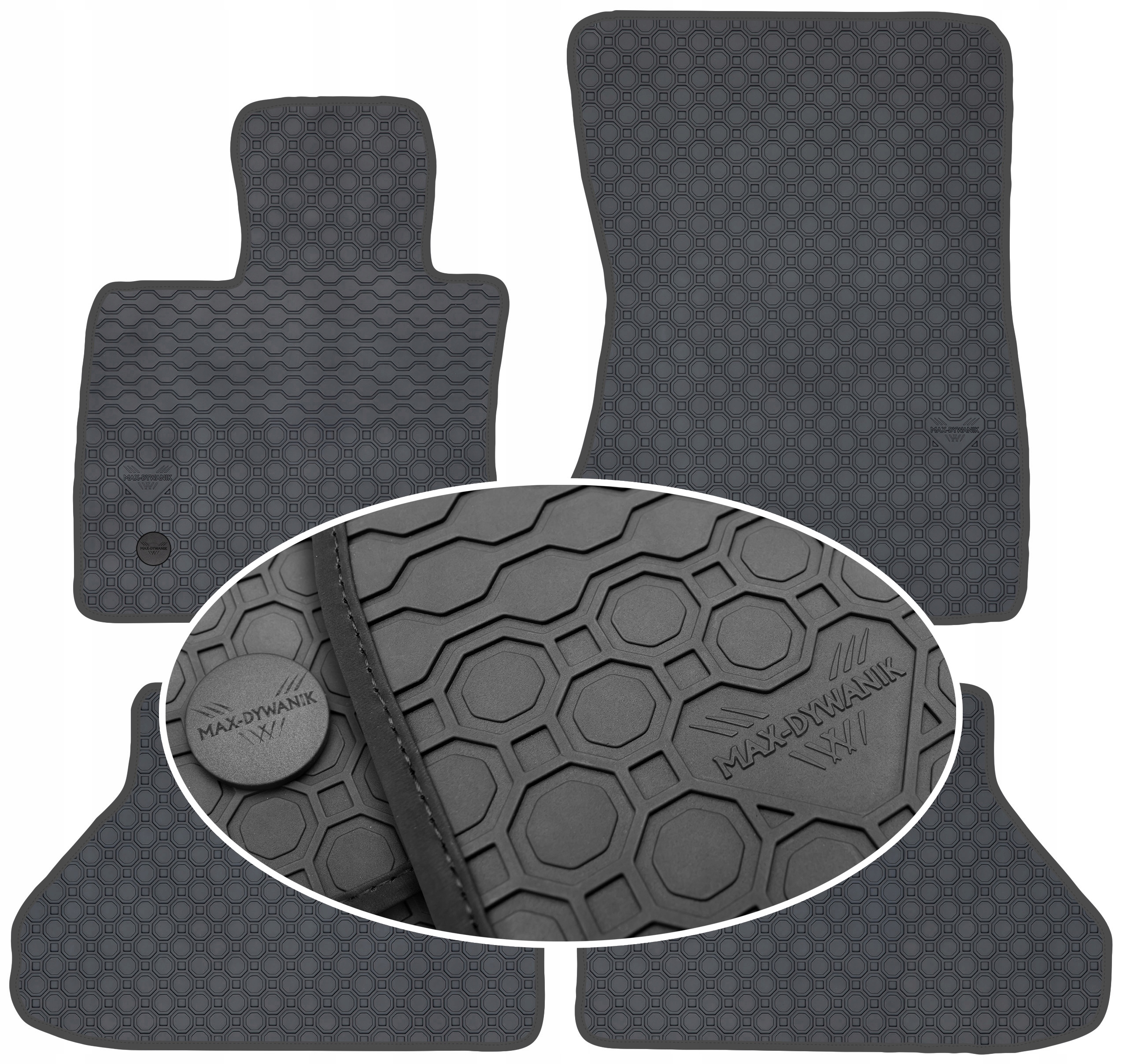 Коврики Max-Коврик резиновые 100939600000 4 el.