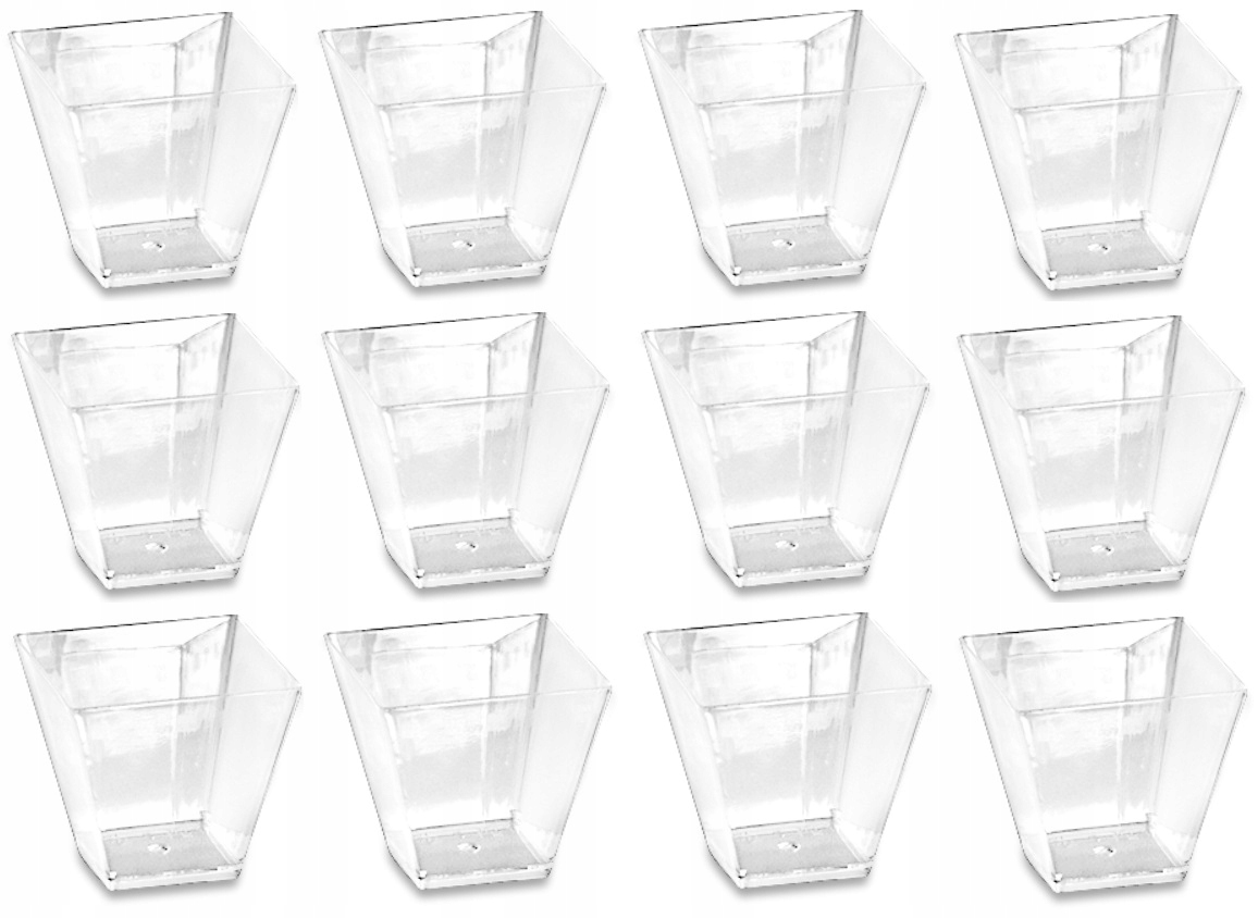 pojemniki plastikowe 30szt. na przekąski 60ml | 33-32 — 12