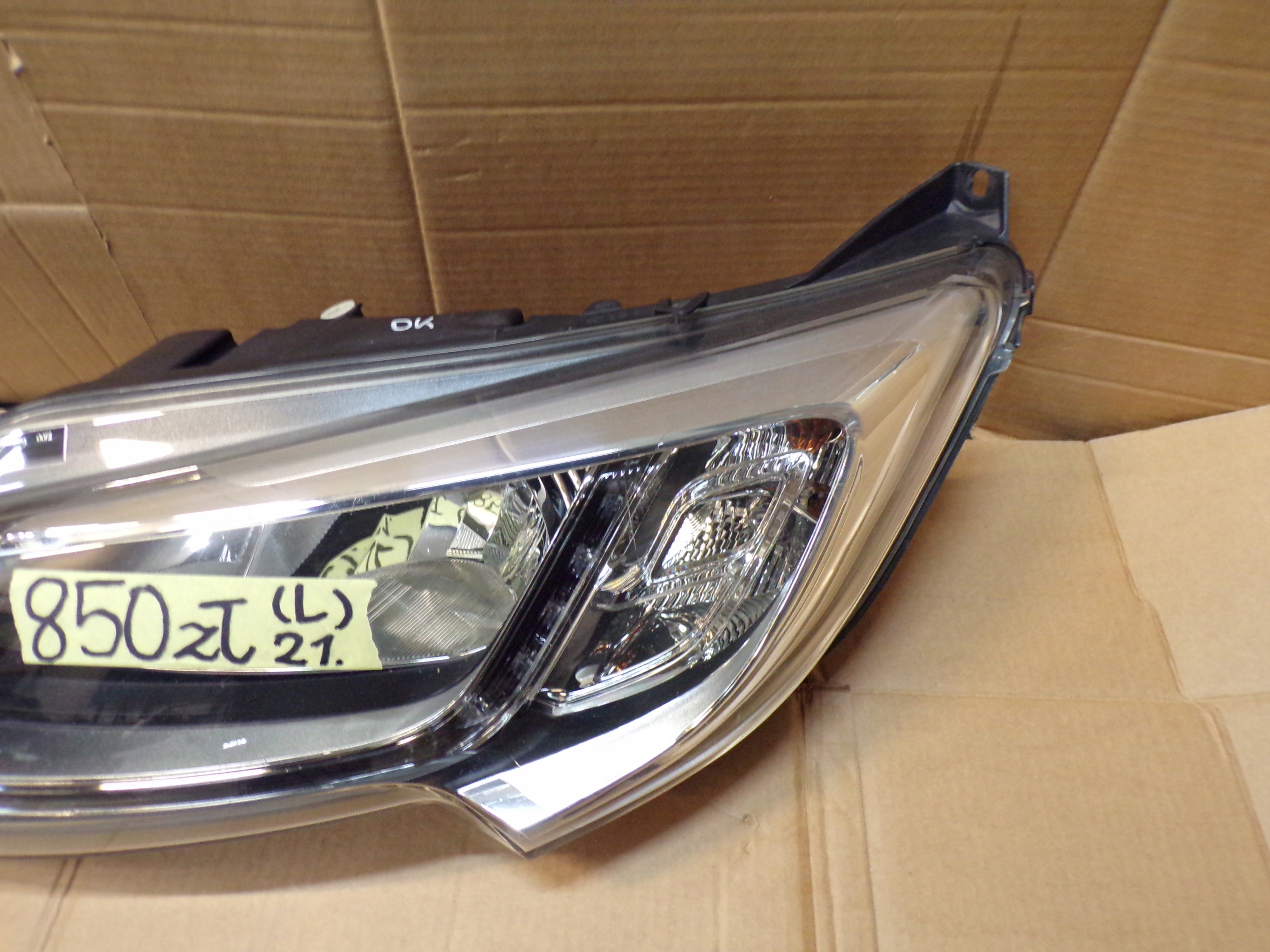 DUCATO Boxer Jumper 14- REFLEKTOR left light LED Z control unit JASNA