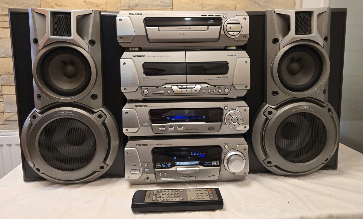 TECHNICS SC-EH550 REWELACYJNA WIEŻA STEREO PILOT