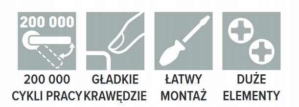 KLAMKA DRZWIOWA WEWNĘTRZNA MALIBU kwadrat CHROM B Marka Metal-Bud