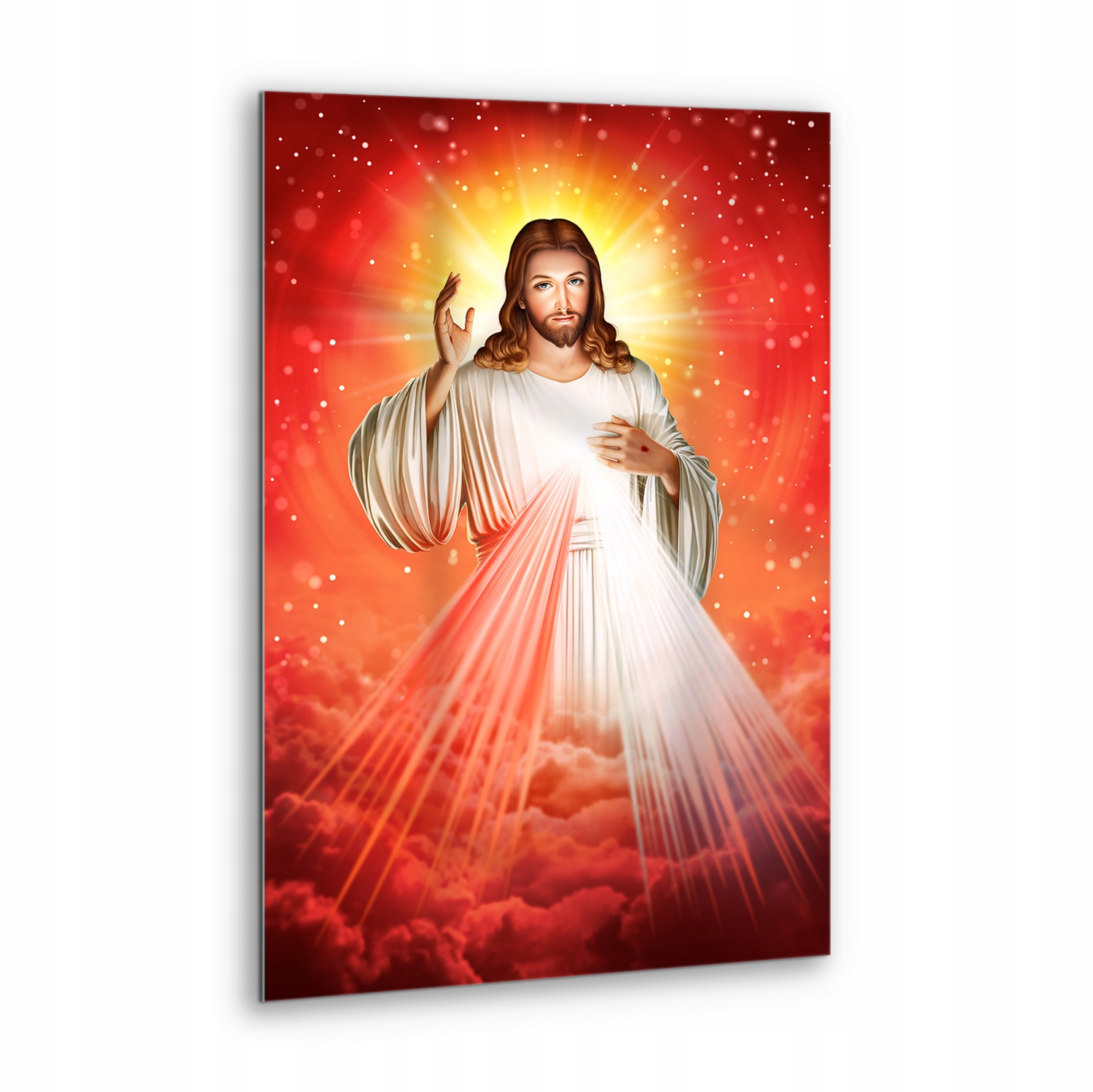 Slavný obraz víry Ježíš Milosrdné milosrdenství