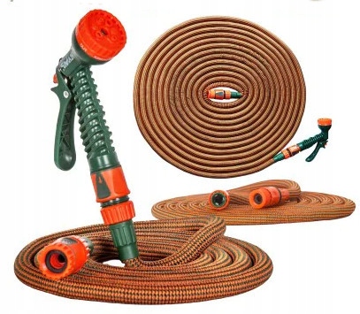 Ramp Wąż Rozciągliwy 7,5 30M WOX30 Zraszacz Wersja 2026 Z Oplotem
