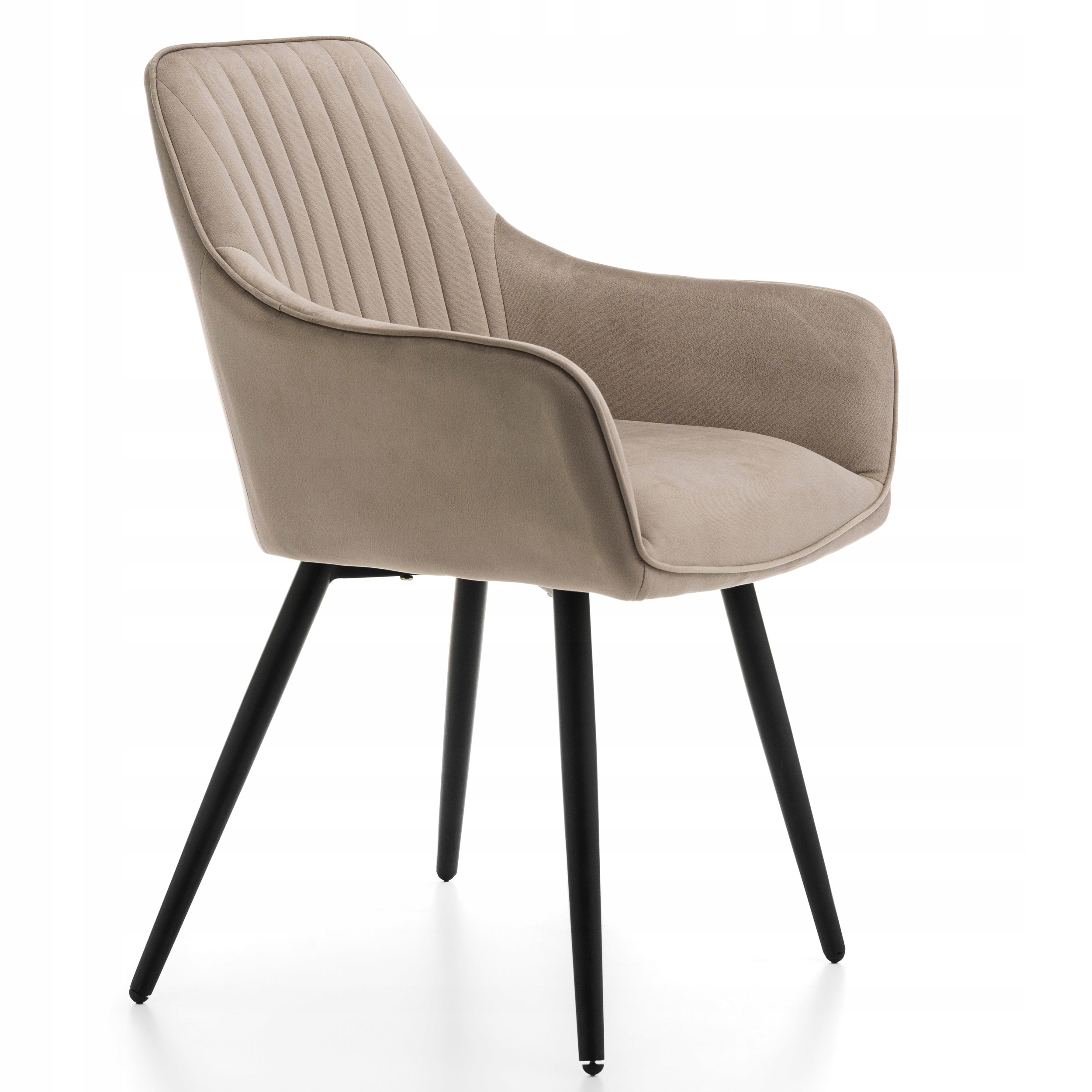 KRZESŁO TAPICEROWANE PIKOWANE WELUROWE DO SALONU JADALNI NOWOCZESNE PASSO Model PASSO