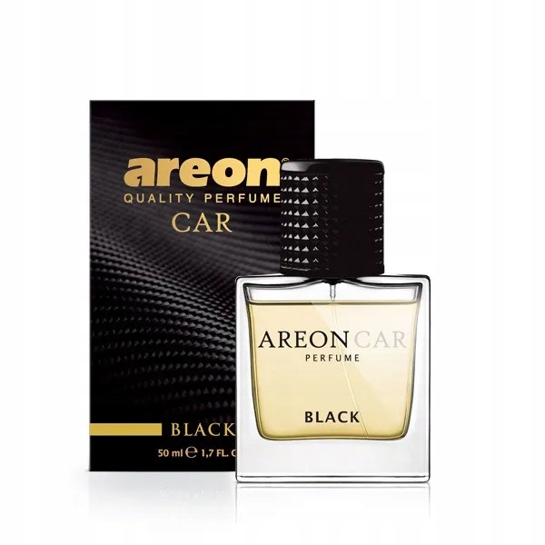 Perfumy Samochodowe Zapach Do Auta Areon Car Perfumes 50 ml Black