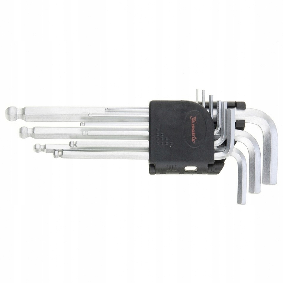 

Zestaw kluczy imbusowych Hex 1,5-10 mm 9 szt Mtx