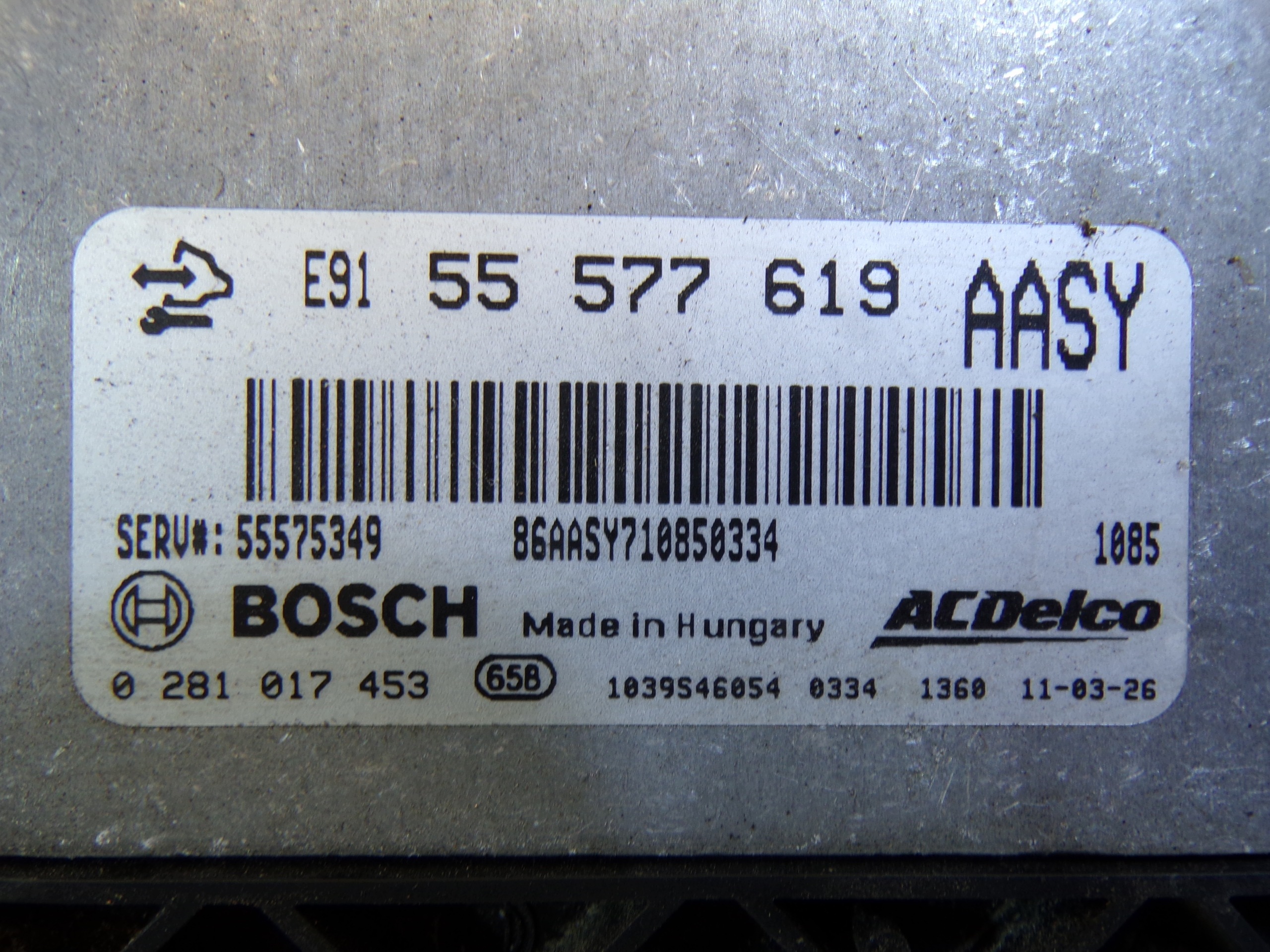 running board STARTOWY OPEL INSIGNIA A 2.0 CDTI 55577619 AASY