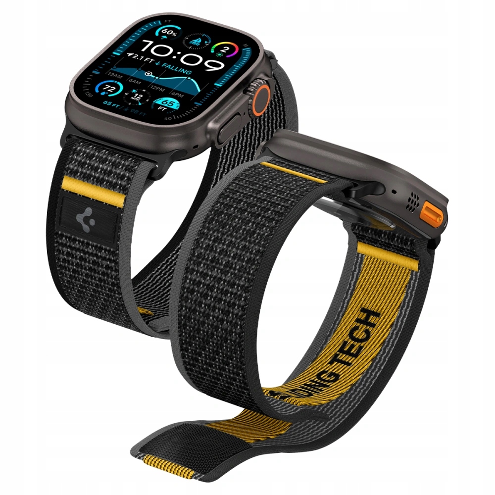 Spigen pasek Apple Watch 6/7/8/9/10/SE/SE 2/Ultra/Ultra Active czarny